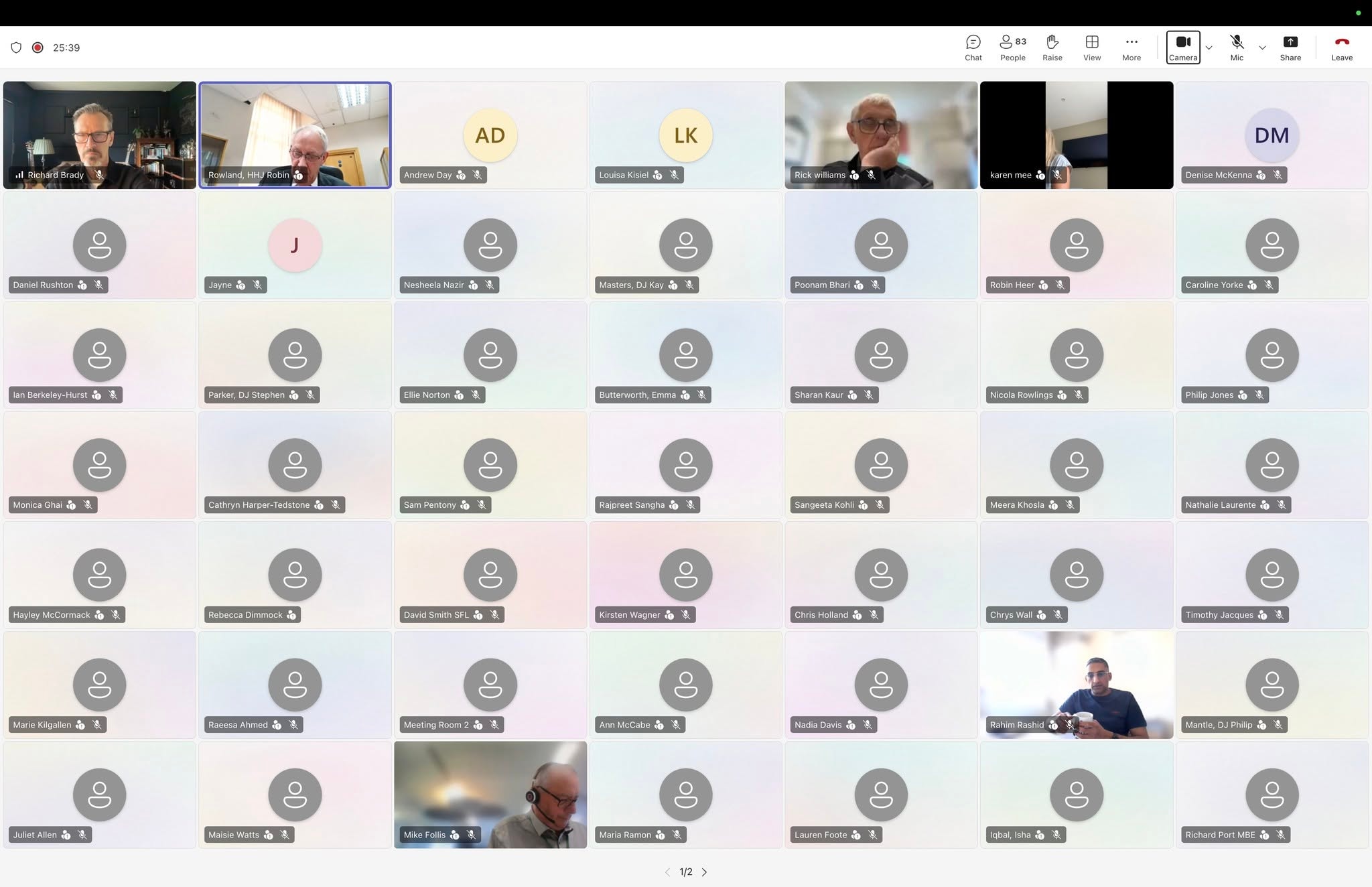 Richard Brady presenting at a Resolution webinar