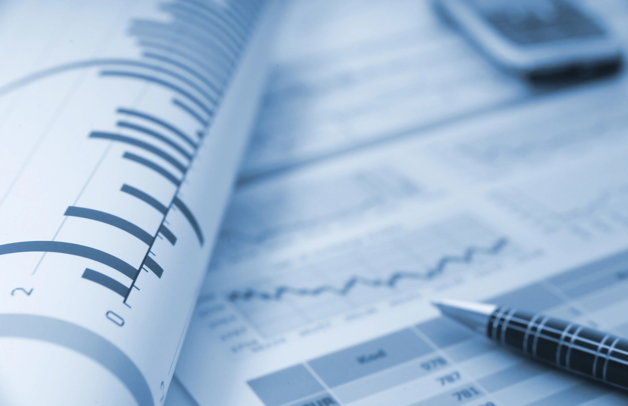 Financial charts and analysis